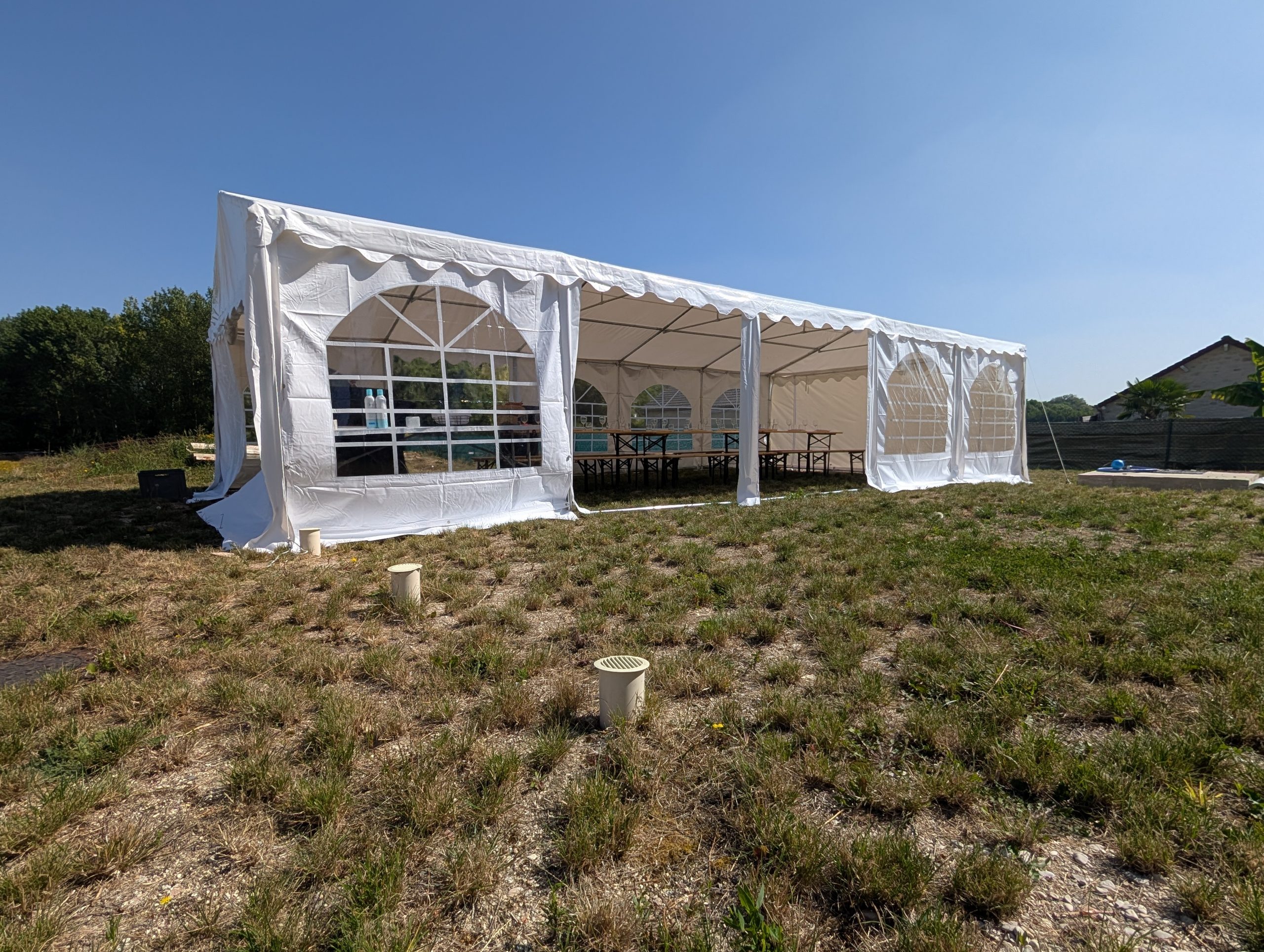 Tente de réception 5×10